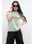Shine Baskılı Tshirt Mint 3