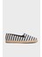 Çizgili Pamuk Jüt Detaylı Espadril Bayan Espadril FW0FW08653 0gz 1