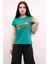 Shine Baskılı Tshirt Yeşil 1