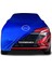 Nissan Qashqai 3 J12 (2024 - ) Mavi Kumaş Araba Branda Logolu Penye Oto Branda 1