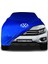 Volkswagen Tiguan 2 (2016 - 2020) Mavi Kumaş Araba Branda Logolu Kumaş Araba Brandası Penye Oto Branda 1