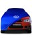 Volkswagen Polo 3 Station Wagon (1994-2000) Mavi Kumaş Araba Branda Logolu Kumaş Araba Brandası Penye Oto Branda 1