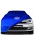 Volkswagen Golf 7 (2012 - 2020) Mavi Kumaş Araba Branda Logolu Kumaş Araba Brandası Penye Oto Branda 1
