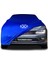 Volkswagen Jetta 6 (2010 - 2018) Mavi Kumaş Araba Branda Logolu Kumaş Araba Brandası Penye Oto Branda 1