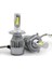 Buz Mavi Renk Şimşek Etkili LED Xenon 8000K 1