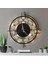 Beyaz Siyah LED Işıklı Duvar Saati | Modern Şık 40 cm Dekoratif Duvar Saati 1
