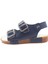 Şirin Genç Ortopedik Lacivert Renk Bantlı Tokalı Erkek Çocuk Sandalet 4