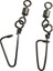 30 Adet 10 Numara,8 Kg Çeker,Nikel Kaplamalı Klipsli Fırdöndü,(Rolling Swivel Coastlock Snap). 3