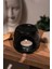 Siyah | Seramik El Yapımı Buhurdanlık | Mumluk | Dekoratif Buhardanlık (1 Adet Tealight Mum Ile) 1