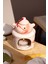 Özel Yapım Seramik Kırmızı Çaydanlık Buhurdanlık (1 Adet Tealight Mum Ile) 1