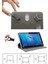 Microsoft Surface Go 2 10.5'' Inç Universal 360° Döner Standlı Kapaklı Koruyucu Tablet Kılıfı 3