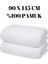 2'li Set Pamuk Büyük Boy Banyo & Duş Havlusu – Yumuşak Dokulu, Çizgi Desenli, Ultra Emici Vücut Havlusu (90 x 150 cm ) 2