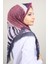 Desenli Keten Flamlı Eşarp - DESEN-577 - Renk-02 1