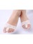 Büro Ev Ofis Personeli Için Makaralı Ayak Parmak Metatars Korur Silikon 4