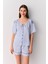 Amanda Maskülen Şort Pijama Takımı 1