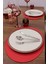 Oval Lazer Kesim Suni Deri Amerikan Servis 2 Adet 35X45 cm 2