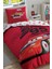 Cars Speed Frenzy Lisanslı Karakter BASKILI Pamuk Nevresim Takımı, Çok Renkli, Tek Kişilik (Nevresim: 160 x 220 cm /lastikli Çarşaf: 100 x 200 cm /yastık Kılıfı: 50 x 70 cm ) 1
