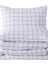 Plaid Nevresim Takımı Çift Kişilik 200 x 220 - Beyaz 3