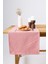Wellstil Doku | Keten Piti Kareli Runner - Piknik Örtüsü 40 x 150 cm (Kırmızı) 1