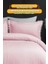 Home Collection Kapitone Ponpon 3 Parça Yatak Örtüsü Ç.k Pudra 3