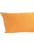 Turca-Ranforce Yan Yatış Yastık Kılıfı 40 x 120 cm Sarı (Sarı) 1