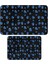 Mikrofiber Banyo Paspası, Kaymaz Taban, Makinede Yıkanabilir, Çok Amaçlı Halı (447_BPSM, 2'li Takım) 1