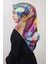Luxer Desenli Rayon Eşarp - Desen-40 - Renk-13 1