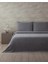 Home Pearl Pamuklu Çift Kişilik Yatak Örtüsü Takımı Koyu Gri 2