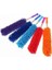Home 130 cm Teleskopik Uzatılabilir Mikrofiber Yumuşak Başlıklı Toz Alma Fırçası Toz Püskülü Bükülebilir Dip Köşe Başlık,boşluk Temizleme ve Toz Almak Için Uzayabilir Fırça Makrna Mop 2