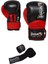 Carbon Dragon Boks Eldiveni Kick Boks Muaythai Müsabaka Antreman Boxing Boks Bandaj 2'Li Set 1