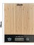 Dijital LCD Mutfak Tartısı Terazisi 5kg Bambu Desenli 3