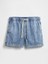 Kadın Mavi Denim Şort 3