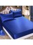 Tek Kişilik Mavi Çarşaf Takımı Pamuk Saten 1