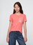 Kız Çocuk Turuncu Relaxed Grafik T-Shirt 1