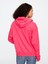 Kadın Pembe Gap Logo Havlu Kumaş Sweatshirt 4