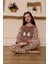 Kız Çocuk Welsoft Polar Vizon Pijama Takımı 20524 1