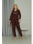 Welsoft Polar Kadın Kapşonlu Pijama Takımı 8513 2