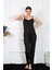 Kadın Ip Askılı Siyah Pijama Takım 4136 1