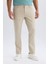 Slim Fit Dar Kesim Dar Paça Chino Kanvas Pantolon C2401AX25SP 1