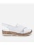01SAH306830A750 KADIN Deri Kırmızı Ayarlanabilir Comfort Sandalet 1