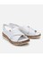01SAH306830A750 KADIN Deri Kırmızı Ayarlanabilir Comfort Sandalet 2