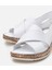 01SAH306830A750 KADIN Deri Kırmızı Ayarlanabilir Comfort Sandalet 3