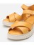 01SAH306860A620 KADIN Deri Mavi Ayarlanabilir Comfort Sandalet 3