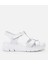 01SAH306850A100 KADIN Deri Siyah Ayarlanabilir Comfort Sandalet 1