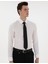 Erkek Beyaz Slim Fit Uzun Kollu Basic Gömlek 50301174-VR013 3