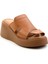 Taba Leather Kadın Terlik K04359022303 2