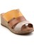 Hardal Çok Renkli Leather Kadın Terlik K04552000203 2