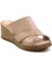 Bej Leather Kadın Terlik K04552002103 2