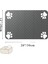 Pet Besleme Mat-Absorban Yiyecek ve Su Kasesi Için Pet Placemat, Su Geçirmez Kauçuk Desteği Ile, Köpek Catcolor Için Hızlı Kuru Su Matı: Siyah 20X30CM (Yurt Dışından) 1