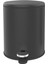 Stainless Steel Wastebin With Lid Soft Close And Inner Basket For Easy Garbage Removal Be Used In Home, Kitchen,office And Bathroom, 6 Liter,(Black Matte) M-E41-06-06M 1